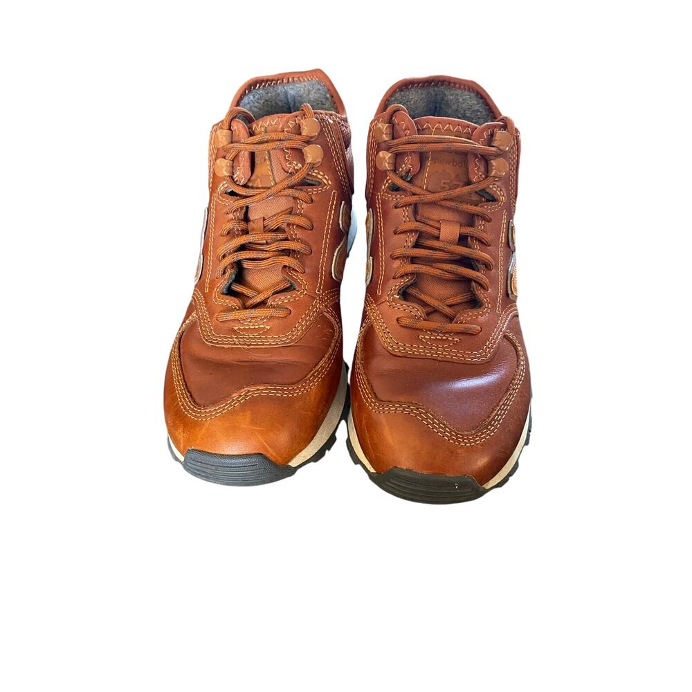 New Balance 574 Leather High Top Casual Sneaker